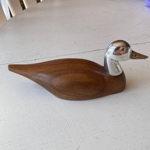 Vintage Wooden Duck